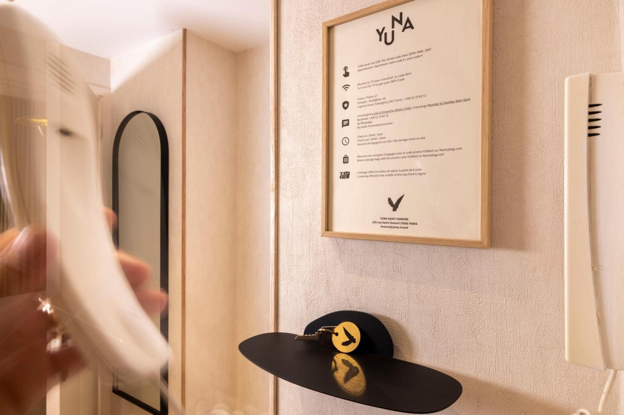 Yuna Saint-Honore - Serviced Apartments Париж Стая снимка